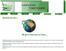 Tablet Screenshot of lainginternational.com